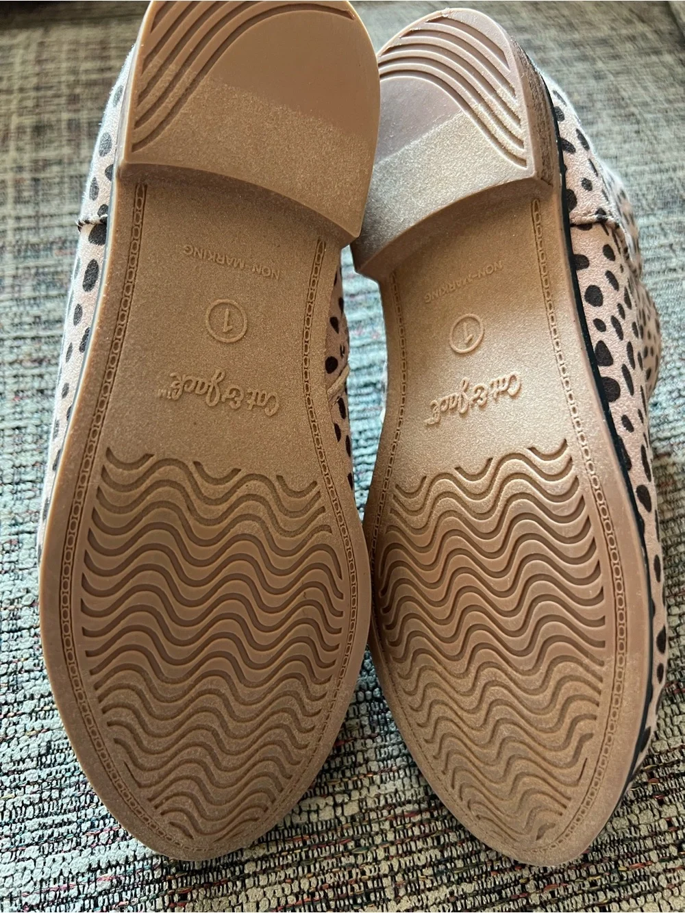 Cat & Jack Animal Print Ankle Boots
